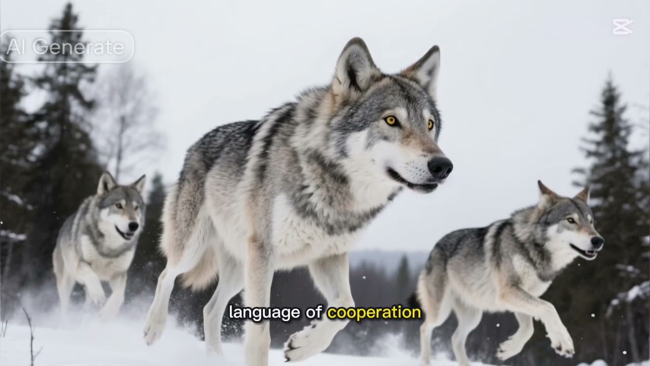 “AI Observation Series – Part 005 | The Life of a Wolf 🐺”#WolfLife #AIObservationSeries 