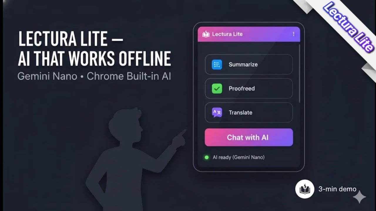 Lectura Lite &mdash; Offline AI Study Extension (Demo)