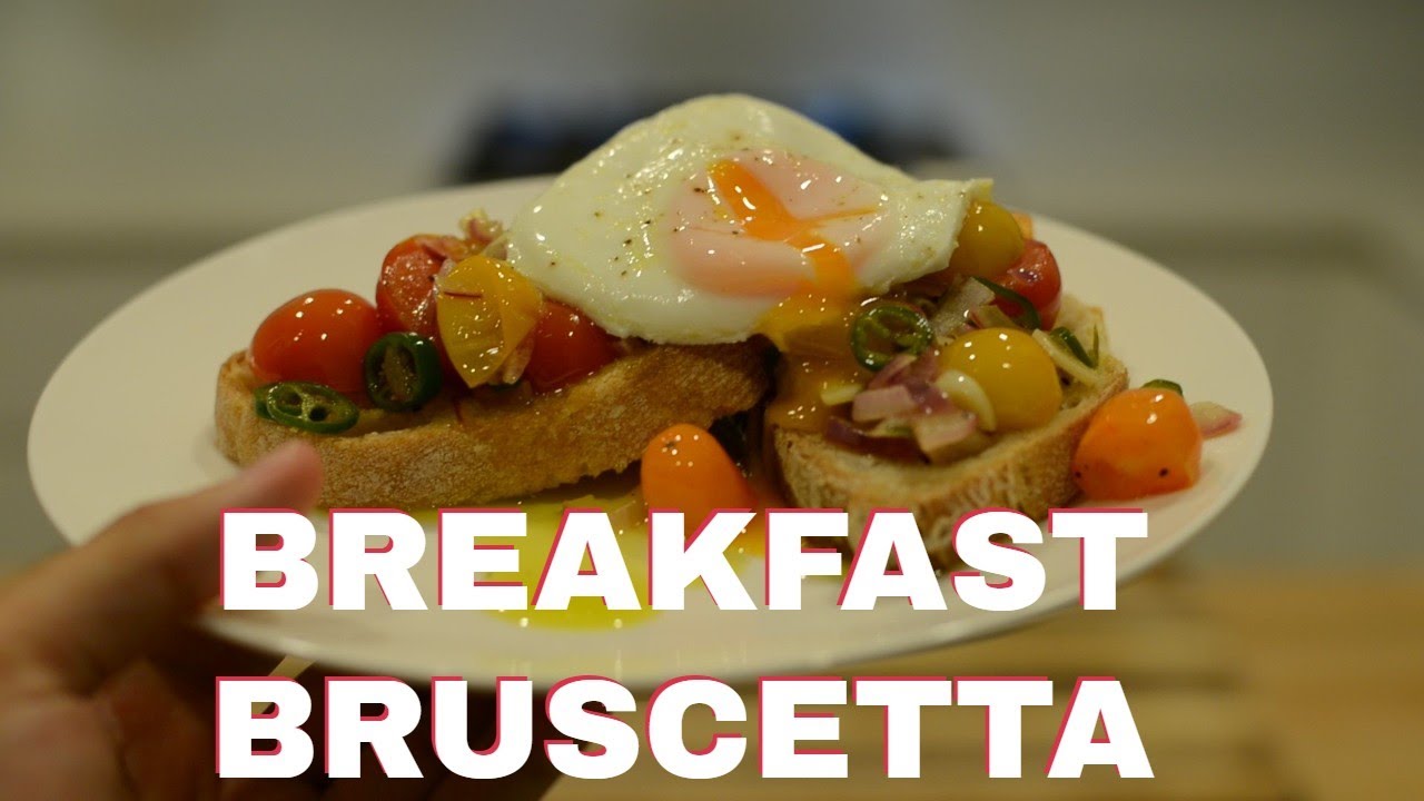 Italian Breakfast | BRUSCHETTA COLAZIONE