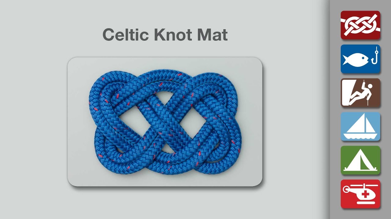 Celtic Knot Mat | How to Make a Celtic Knot Mat