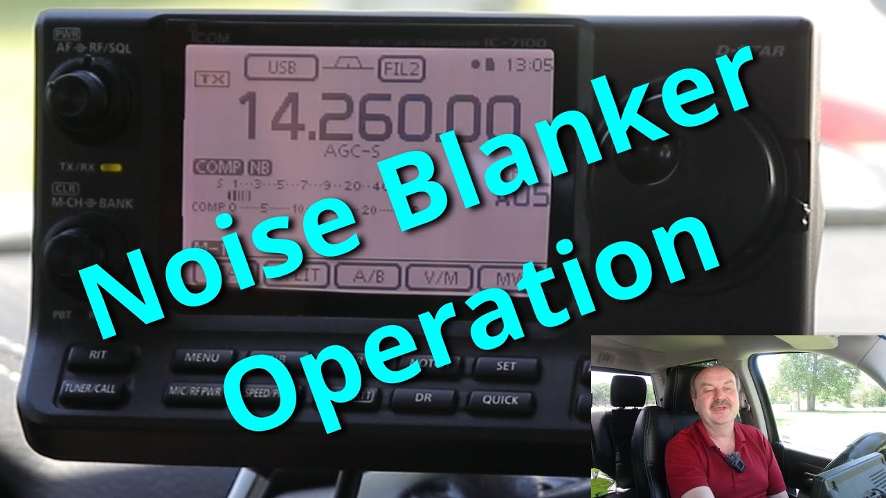 IC7100 A to Z #20 Noise Blanker Operation