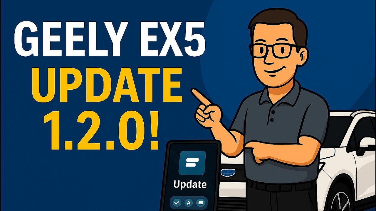 Geely EX5 Flyme Auto 1.2.0 Update Android Auto +  Quick Drive Settings