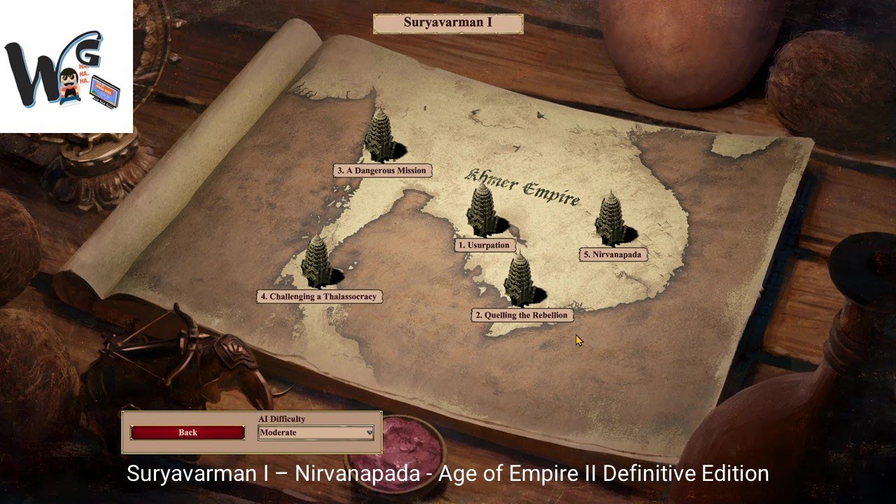 Suryavarman I &ndash; Nirvanapada - Age of Empire II Definitive Edition