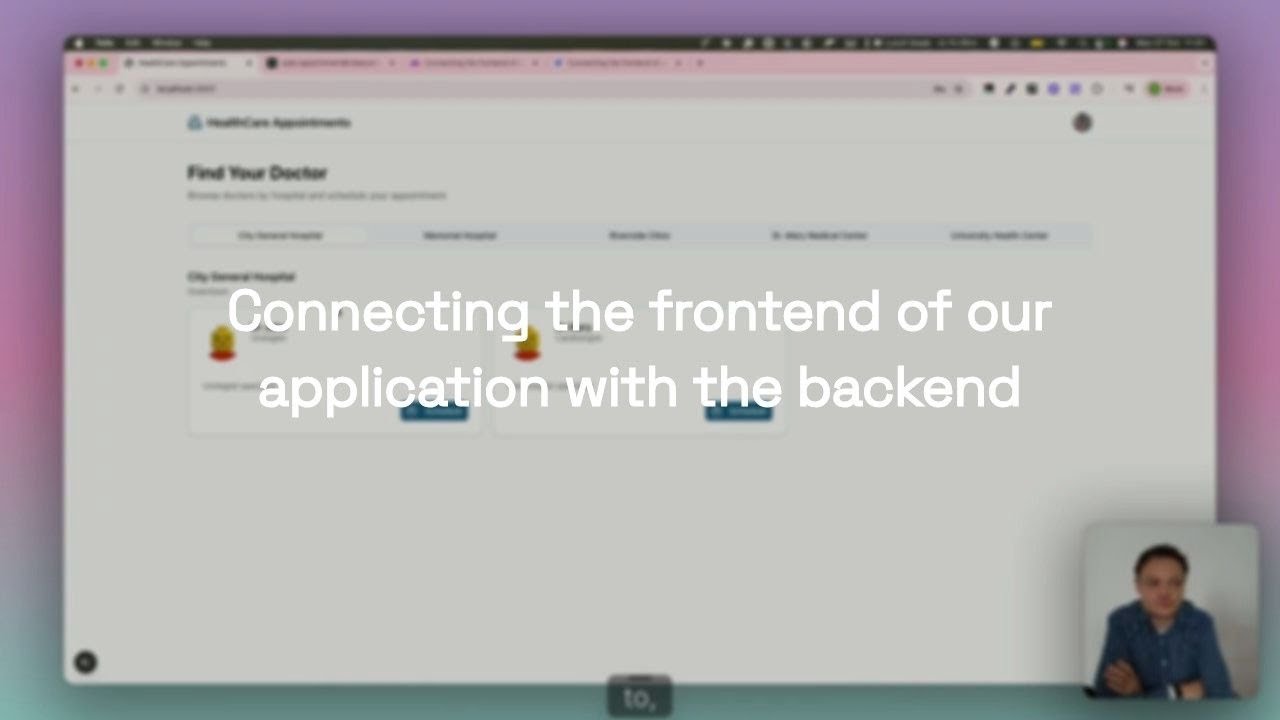 Connecting the frontend of our application with the backend