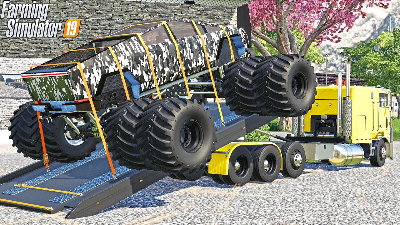 GIANT REPO JOB... ROLLBACK ON A SEMI | CHOW REPO | FARMING SIMULATOR 2019