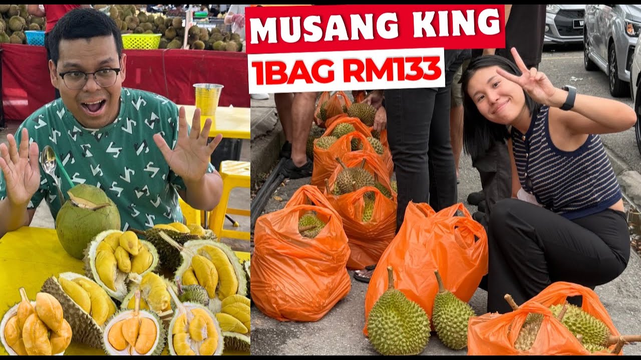 GILA! Musang King 1 BAG RM133? 😱 Biar Betul Harga Ni?!