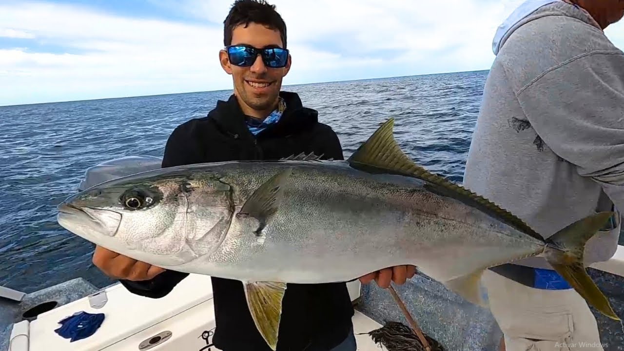 Pescando jureles en el Farallon de san ignacio