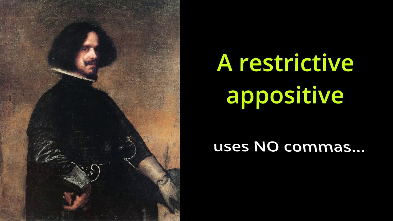 What's an appositive phrase in Spanish