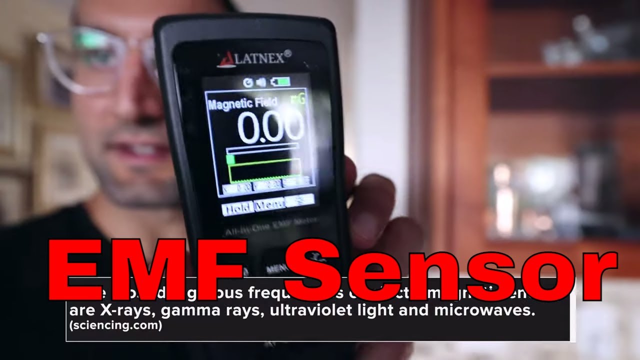 EMF Meter Sensor - LATNEX All-in-One EMF Meter AF-3500 || EMR Shielding Solutions