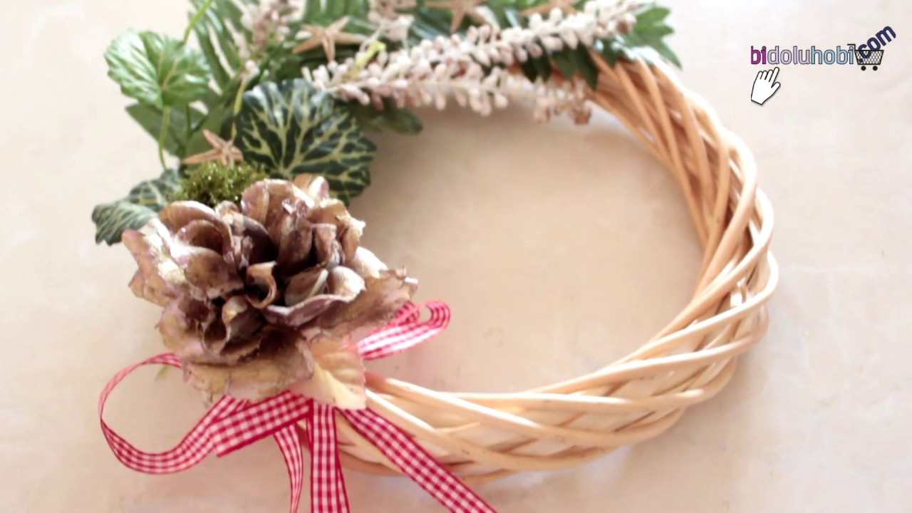 Bambu Halka ile Kapı Süsü Yapımı / DIY