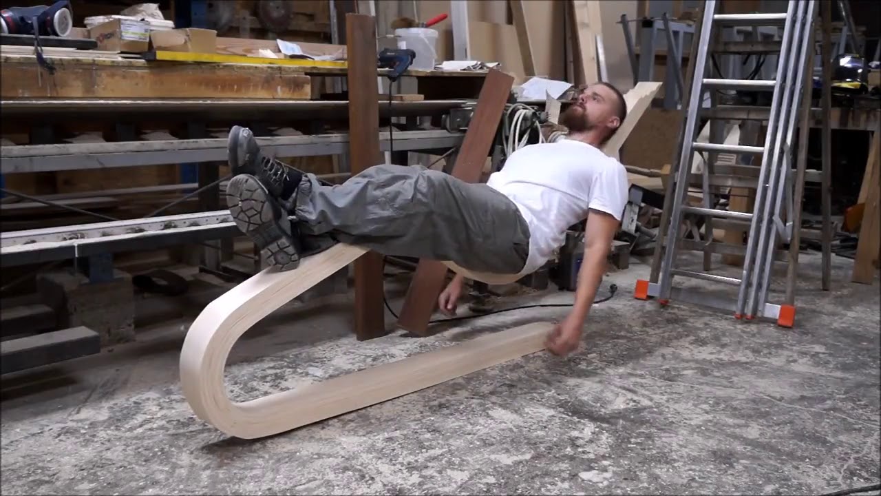 Making a wooden lounge chair - ağaç şezlong yapımı