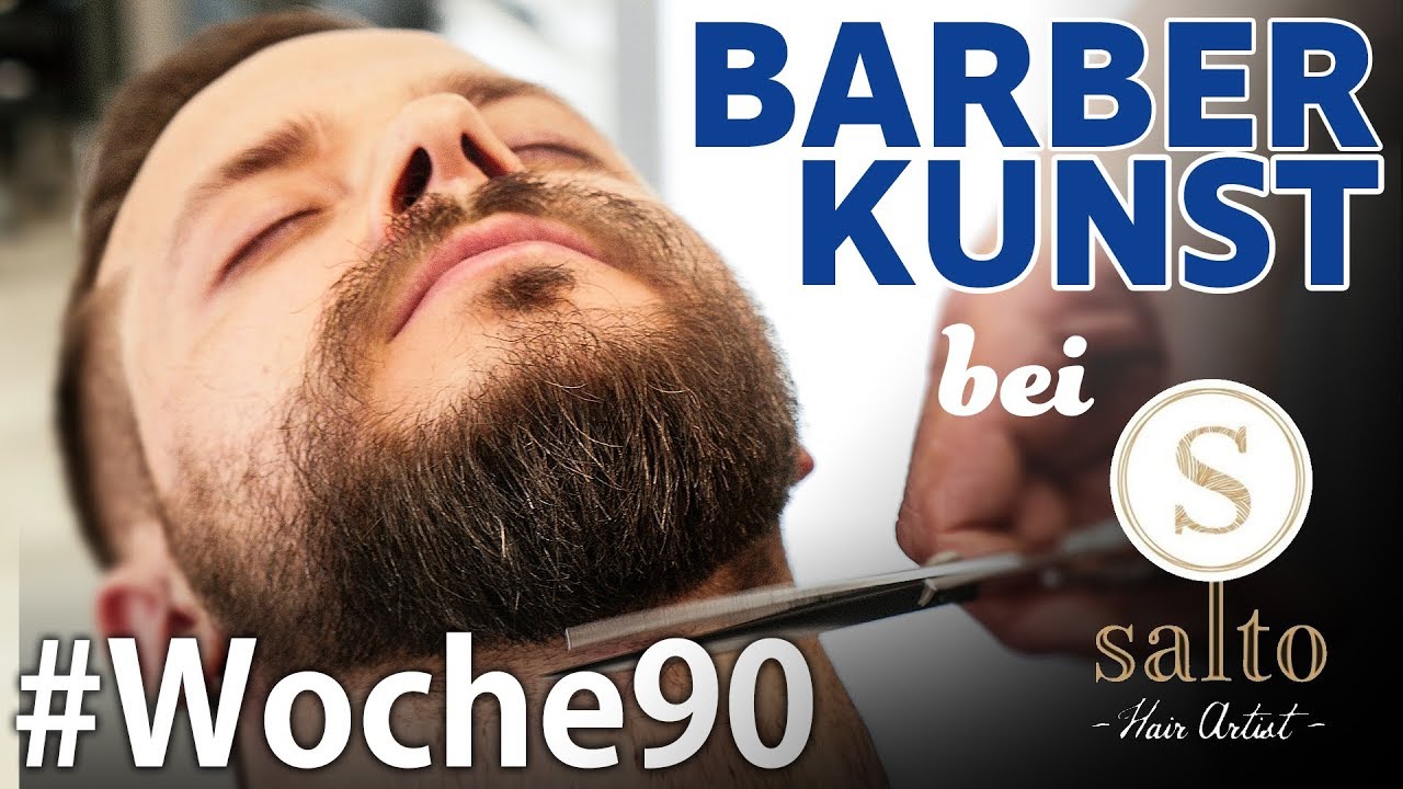Barbier Besuch bei Salto Hair Artist | Das Minoxidil Experiment Woche90