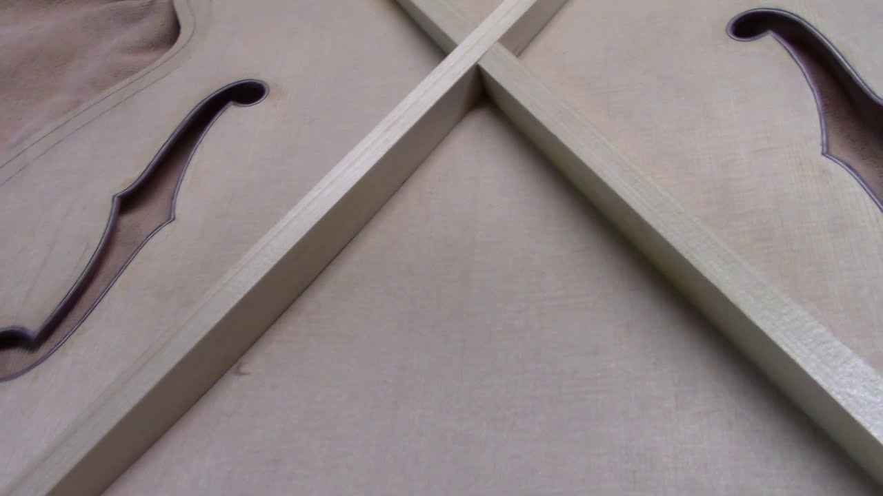 Archtop X braces