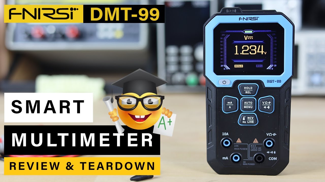 Умный мультиметр FNIRSI DMT-99 ⭐ Полный обзор и разборка!