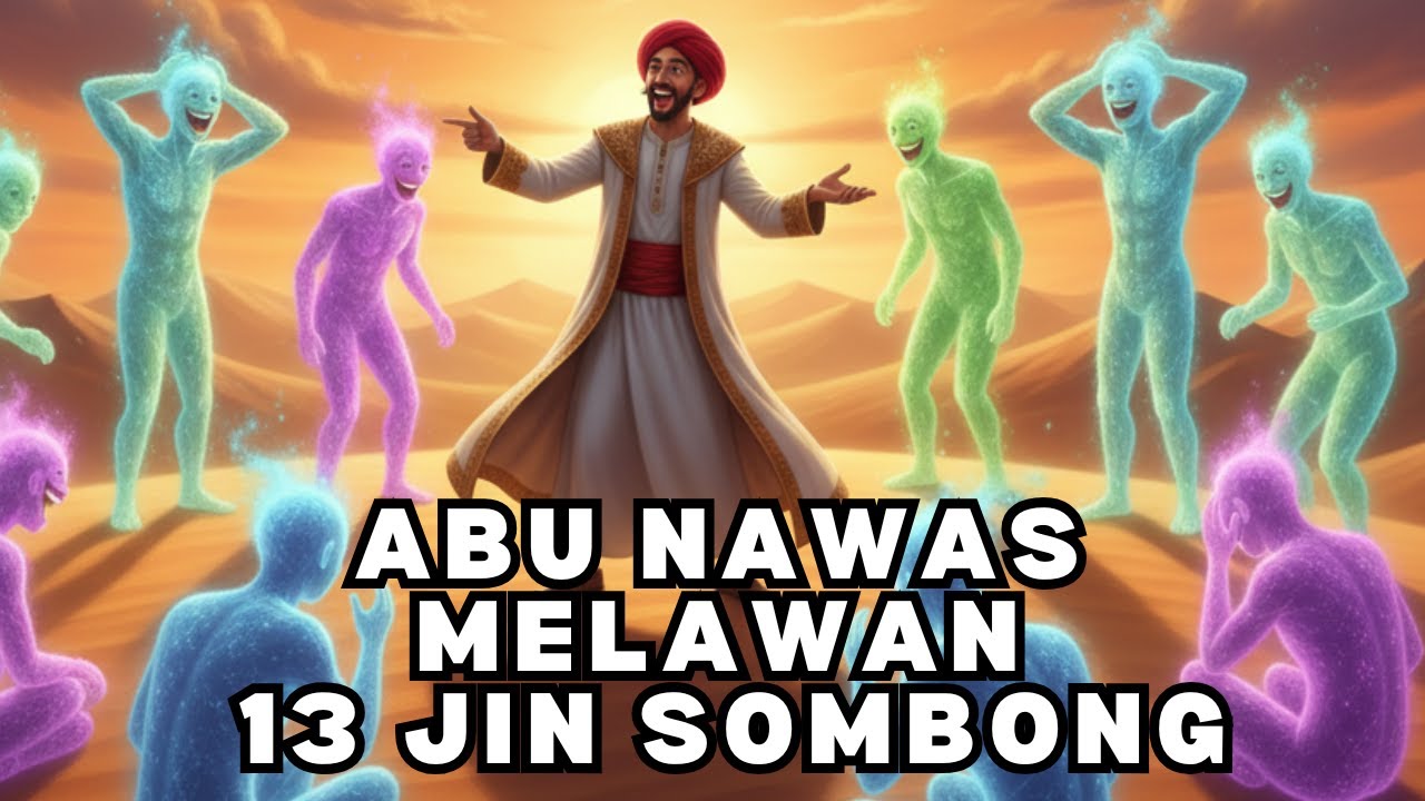 ABU NAWAS MELAWAN 13 JIN KAFIR: KISAH LUCU DAN PENUH HIKMAH