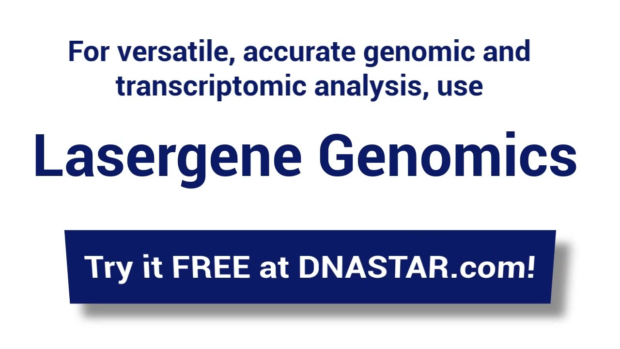DNASTAR - Lasergene Genomics overview