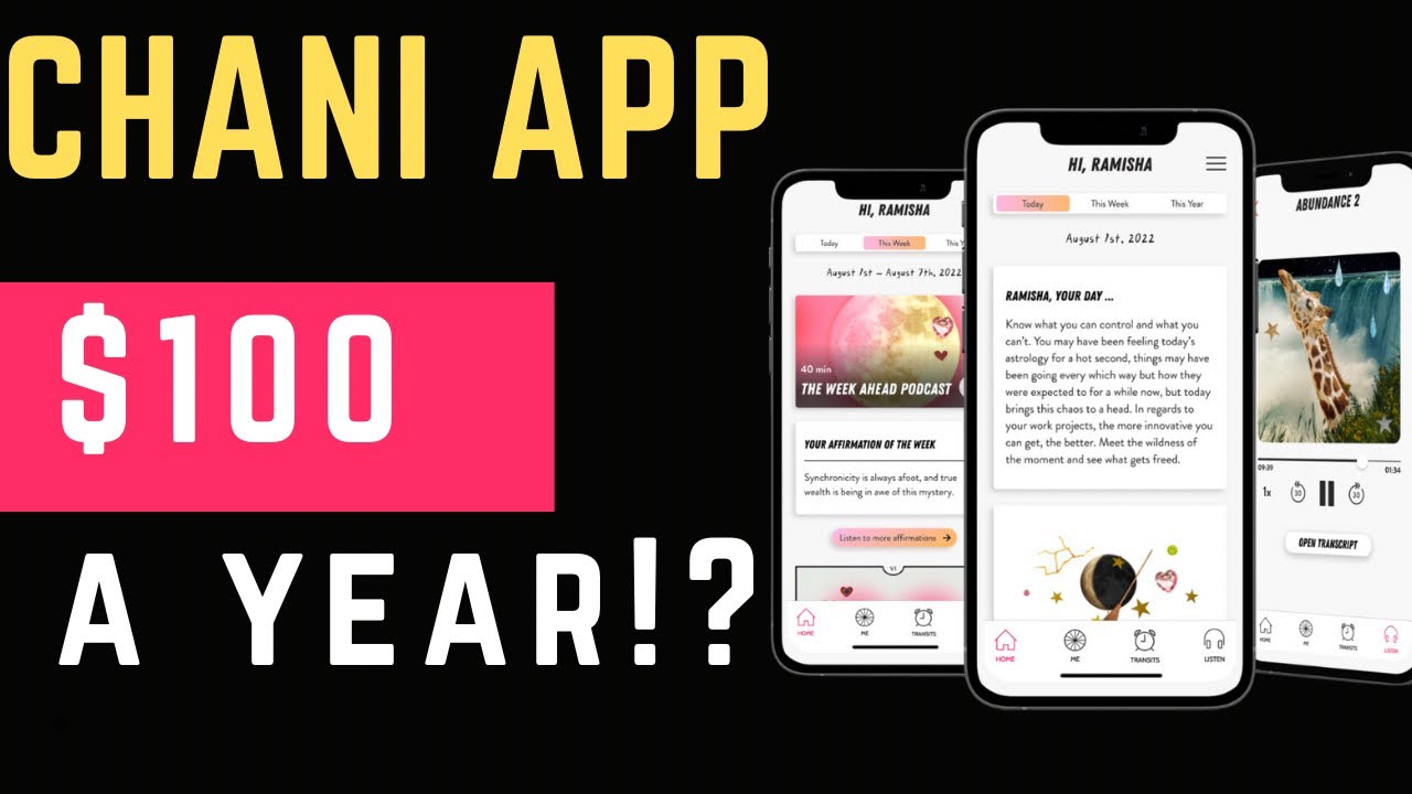 Chani Astrology App subscription cost paid transits worth the money? Horoscopes
