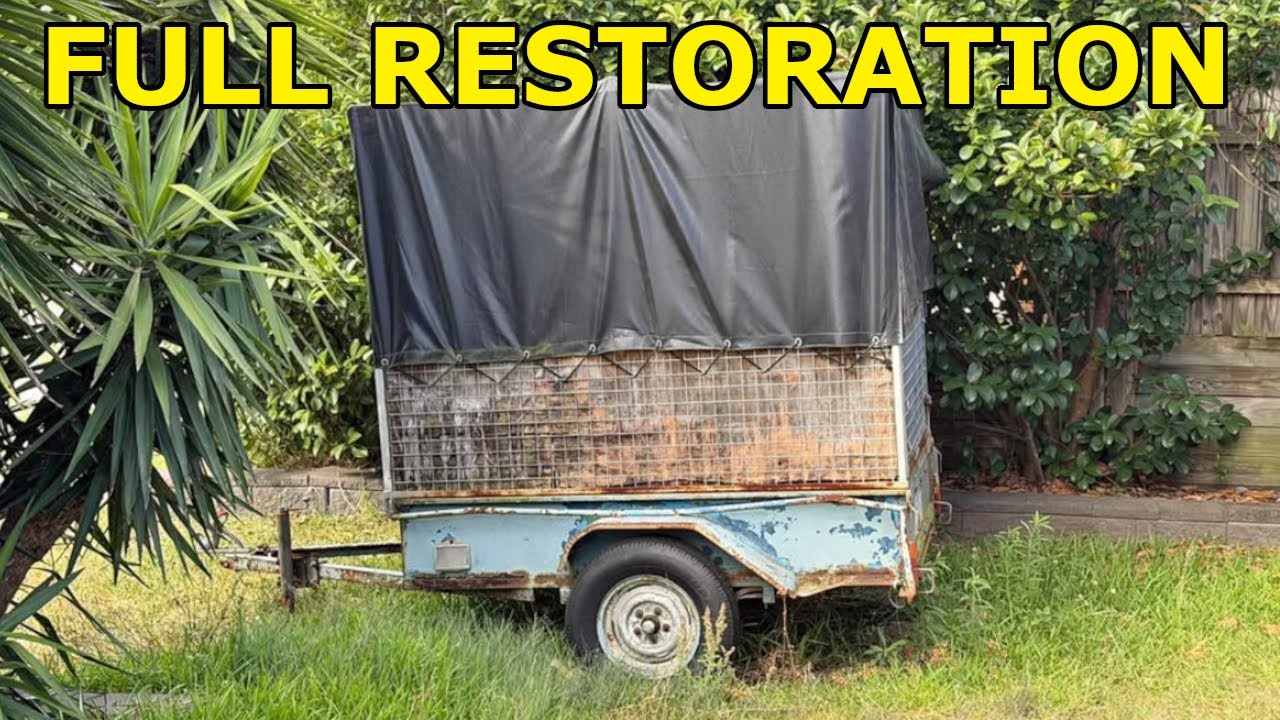 TRAILER RESTORATION - $100 Marketplace Rebuild