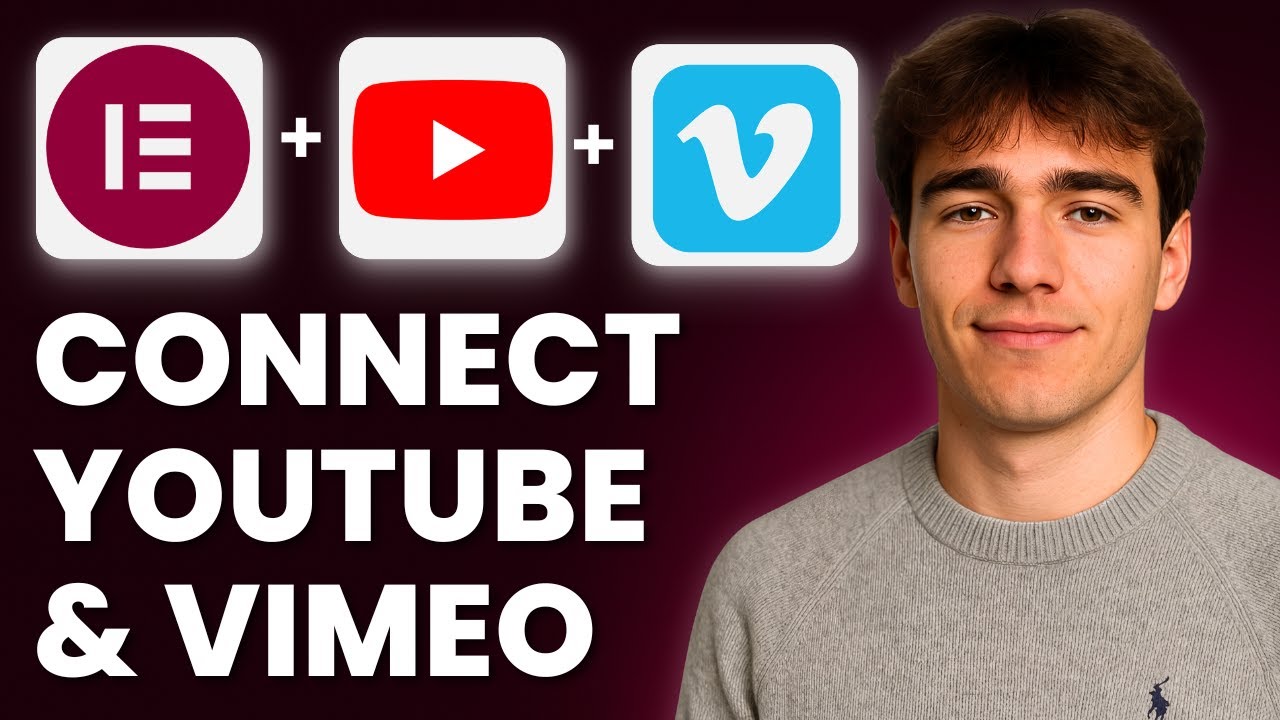 Как интегрировать видео с YouTube и Vimeo в видеоплеер Elementor (Учебное пособие 2026)