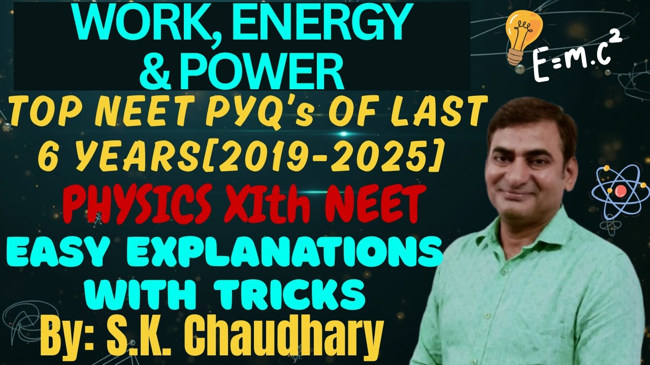 NEET Loves This Work, Energy & Power PYQs!🔥🫣 Don't miss this video🔥 #video #viral