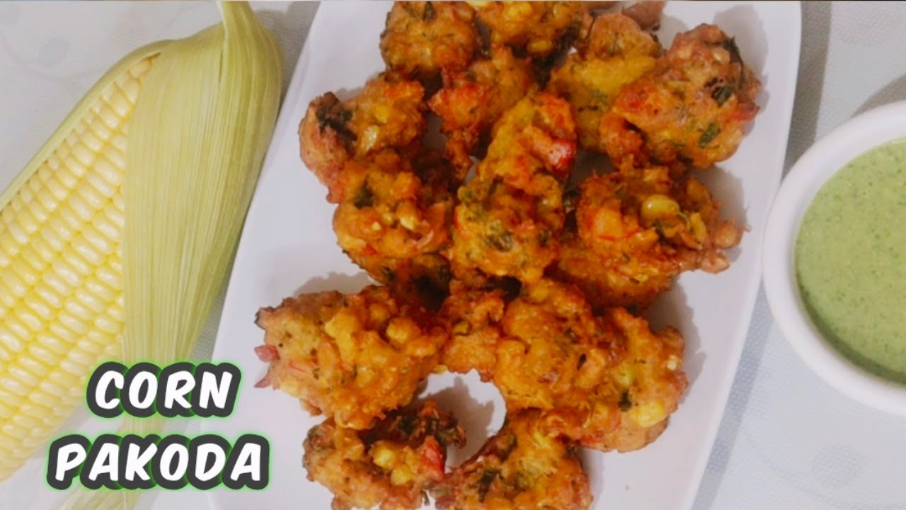 Corn Pakoda Recipe | Sweet Corn pakoda | Corn Bhajiya Recipe |