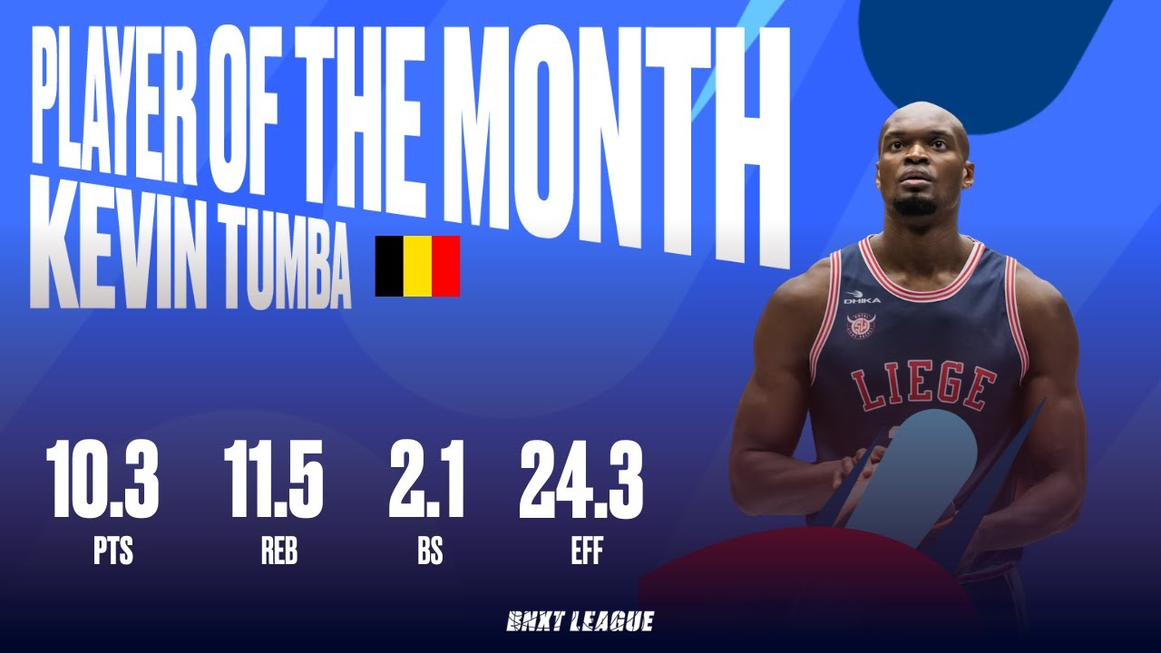 PLAYER OF THE MONTH BELGIUM // Kevin Tumba