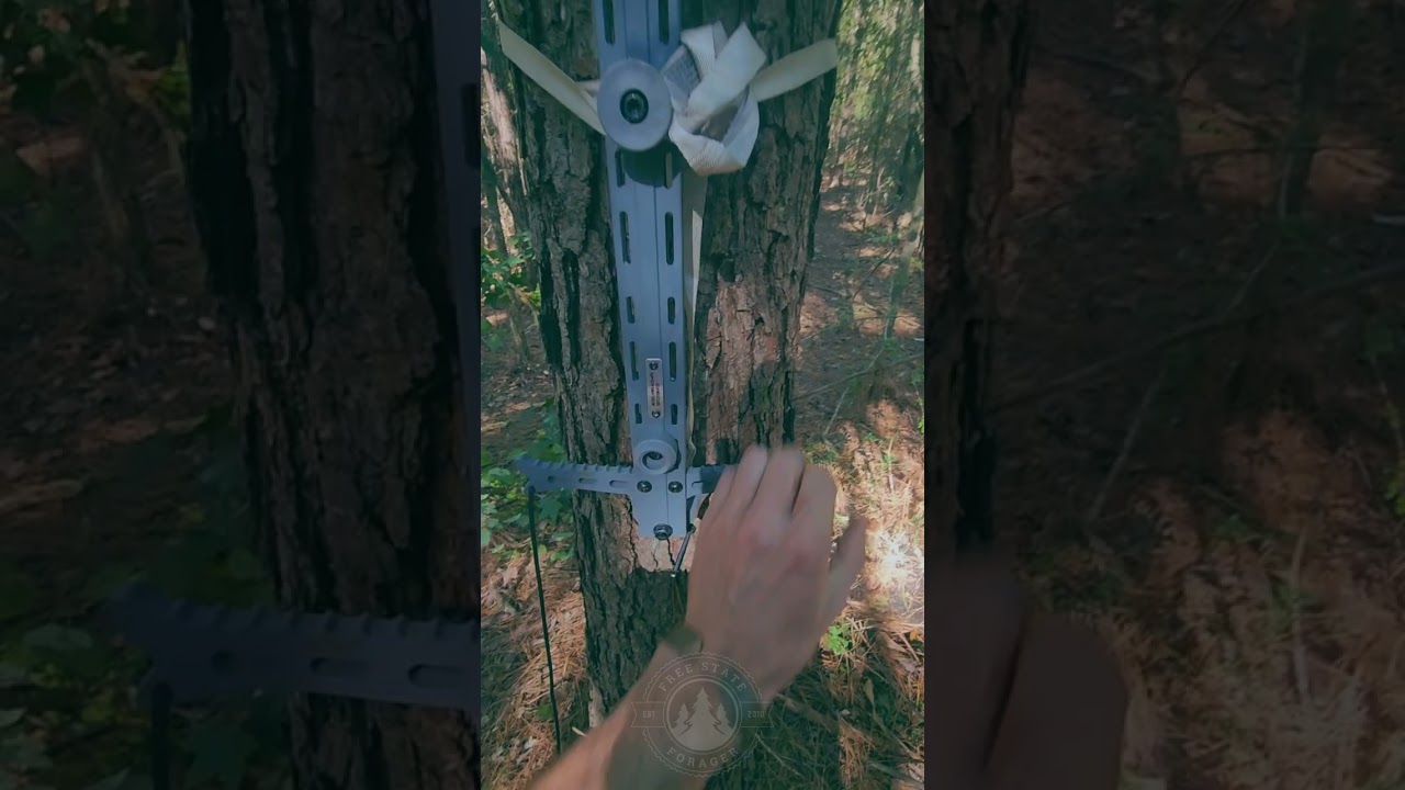 #DIY #StepAider on Helium #ClimbingSticks #SaddleHunting