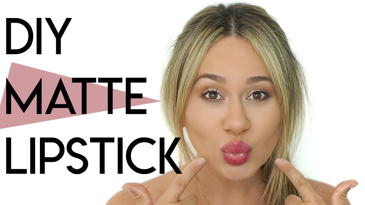 How To Make Matte Lipstick - So Quick & Easy!!
