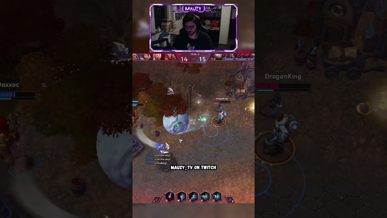 random low rank plays #2 heroesofthestorm #hots #moba #lowrated #lowlevel #mauzy #fyp #shorts