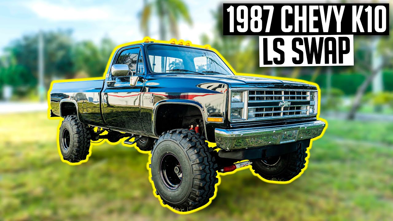 The Problem with Junkyard LS Swaps! - 1987 K10 Squarebody: Ep. 1
