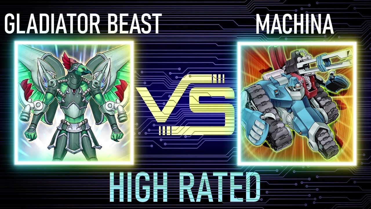 Gladiator beast vs Machina | High Rated | Edison Format | Dueling Book