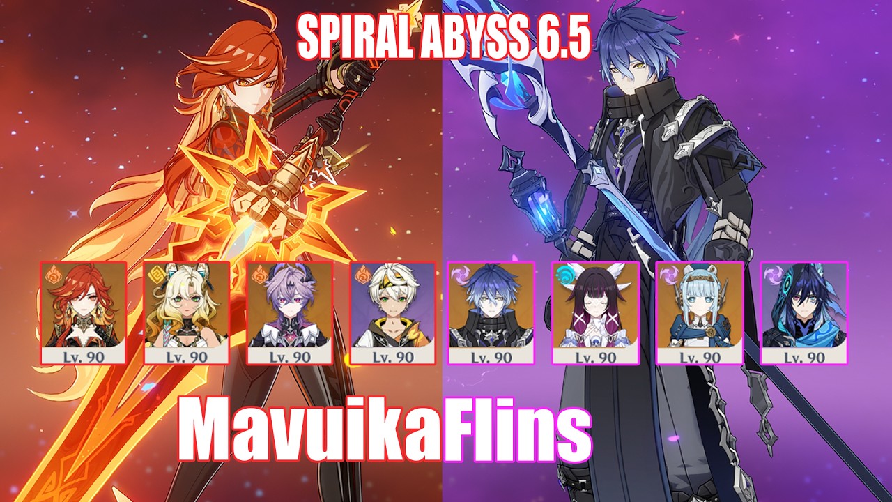 C0 Mavuika & C0 Flins | Spiral Abyss 6.5 | Genshin Impact