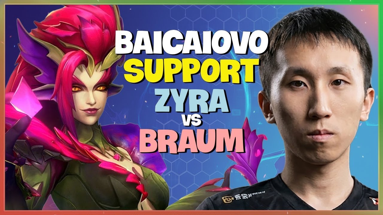 Baicaiovo Top 2 Super Server Zyra Support Mastery and Macro Analysis Engsub