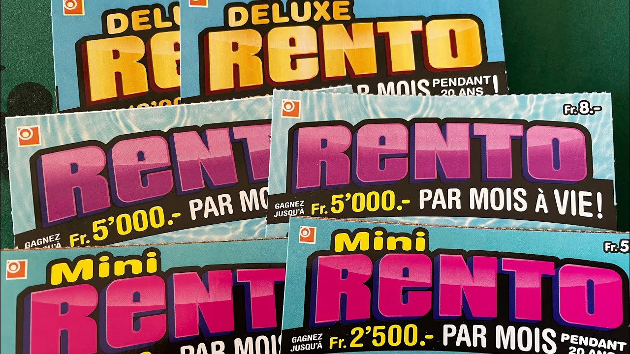 On a retenté tous les rento de la loterie suisse romande