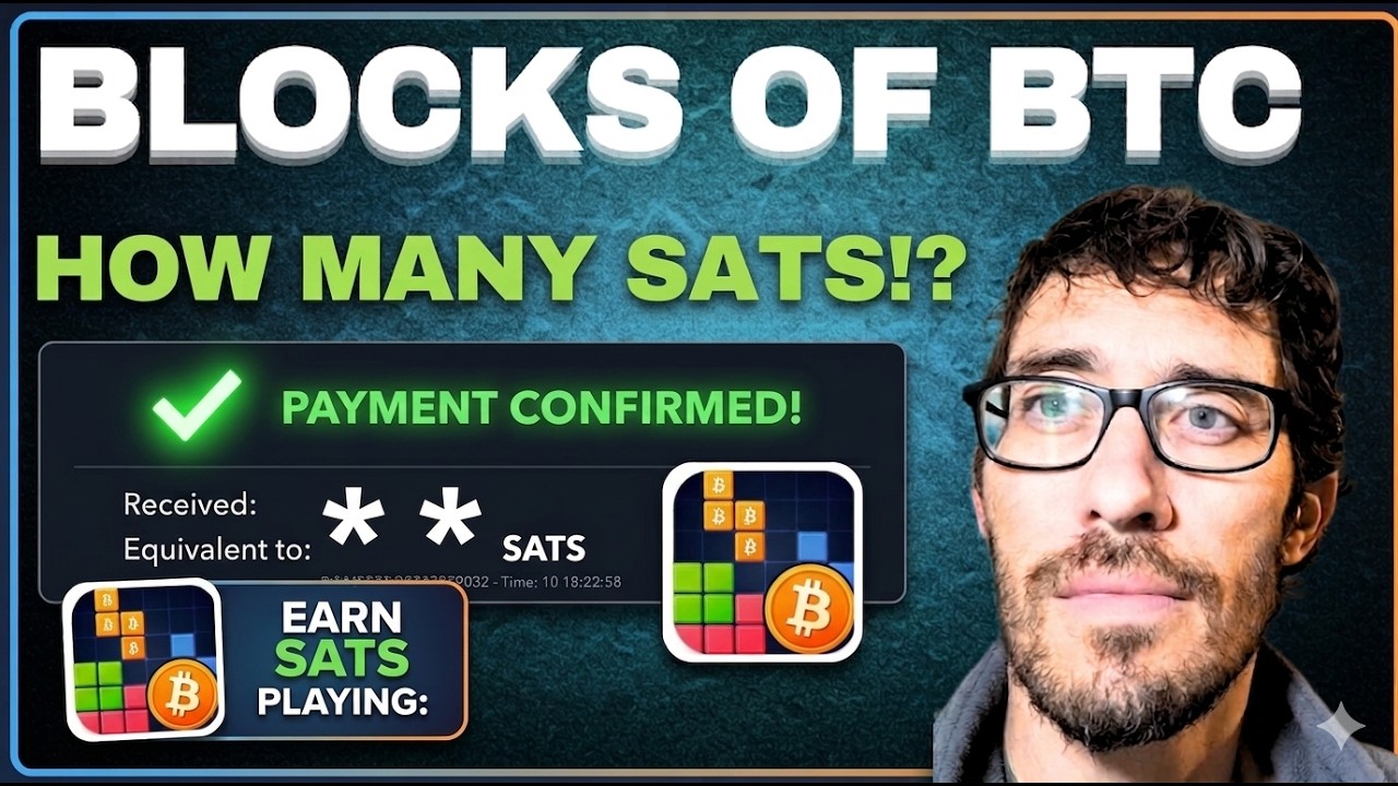 Blocks of Bitcoin Review -  Earn Sats. Payment Received!