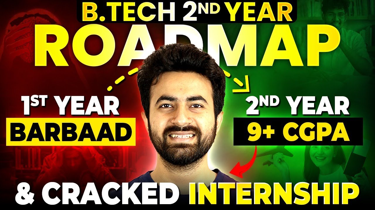 What Should You Do in B.Tech 2nd Year? | Complete Roadmap for Students | B.Tech Roadmap