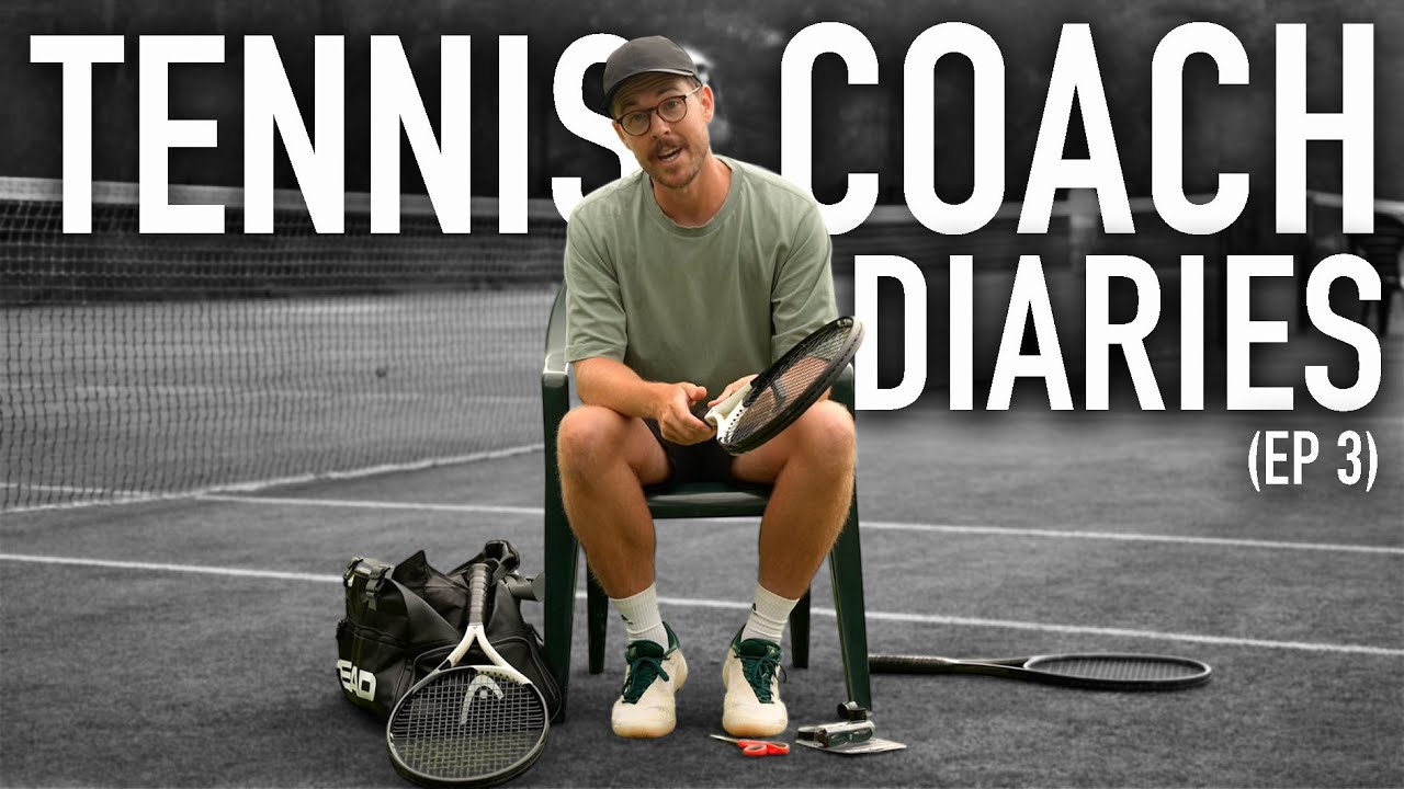Coaching. Competing. Creating… & Crashing? 😅 Tennis Coach Diaries Ep. 3