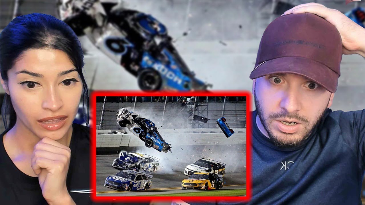 F1 Fans React to The Worst NASCAR Crashes of All Time