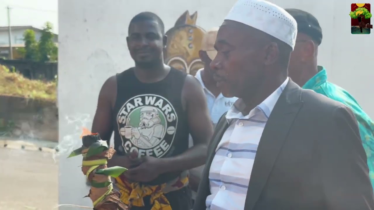 La cérémonie de présentation du rite OKOUKOUE au siège du CNRTG