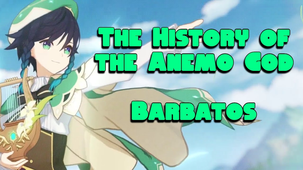 История бога Анемо Барбатоса или барда Венти — лор Genshin Impact