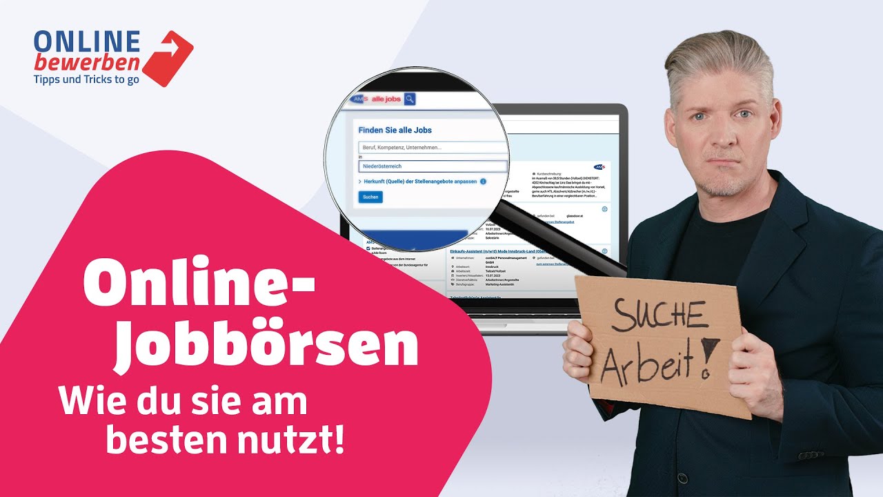 Mit Online-Jobbörsen zum Traumjob: So findest du schneller passende Stellen!