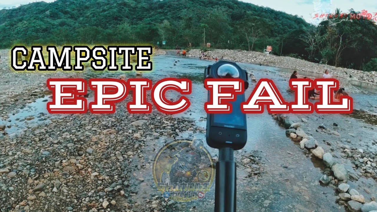 'EPIC FAIL' CAMPSITE | SOLO MOTOCAMP MARILAQUE | Film Set - JAN 26 2025