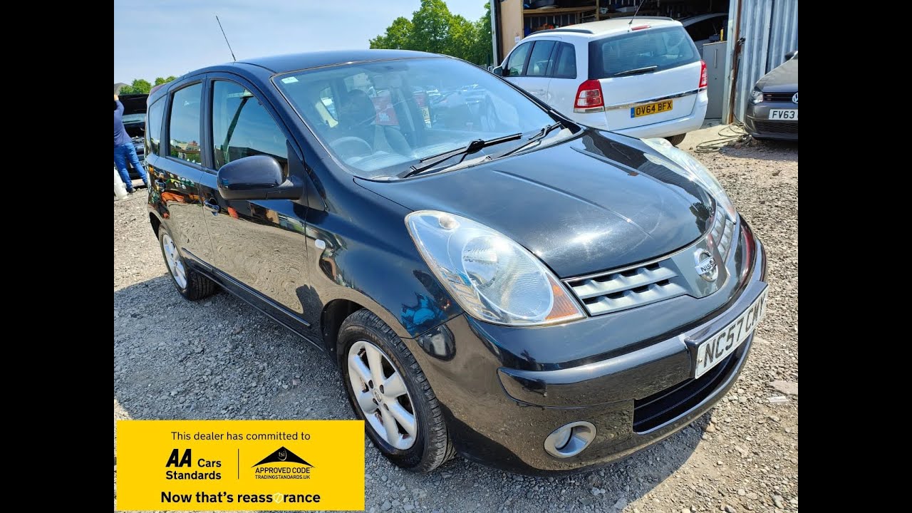 2007 Nissan Note 1.6 16V Acenta Euro 4 5dr Petrol +Ulez +Aux +Ulez (NC57CMY)