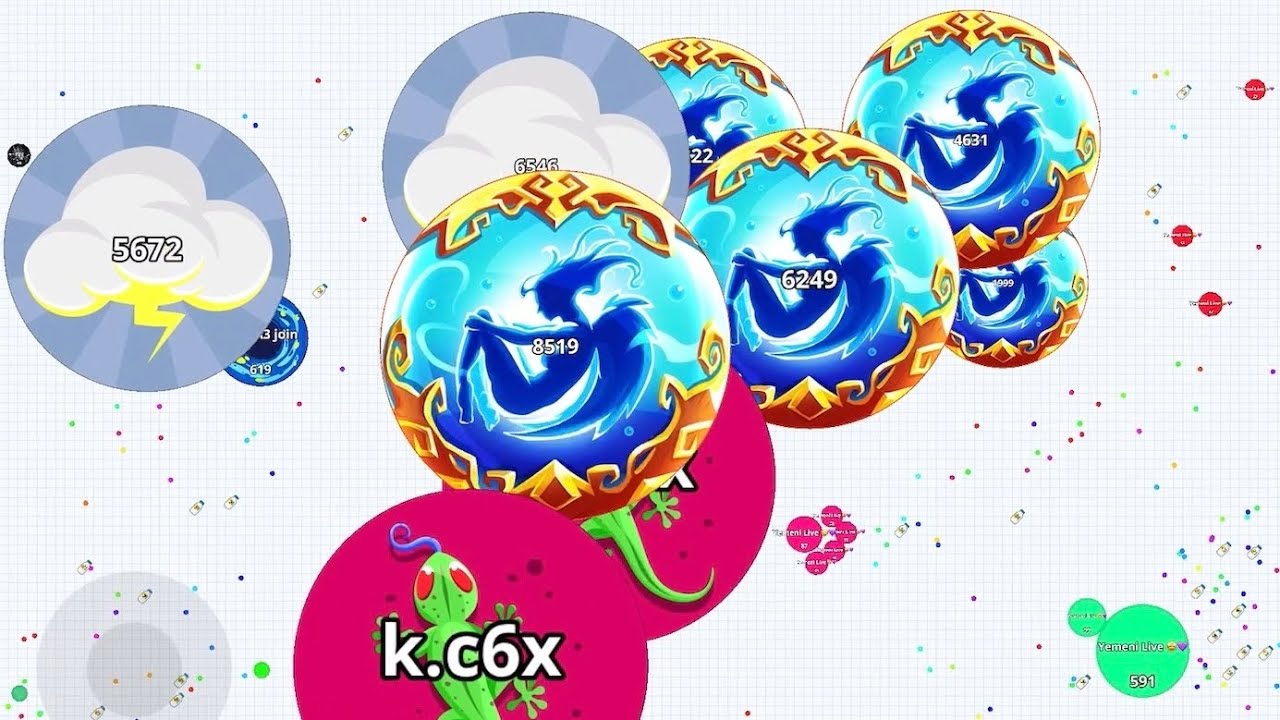 89.9999999% SOLO 🤒 (AGAR.IO MOBILE)