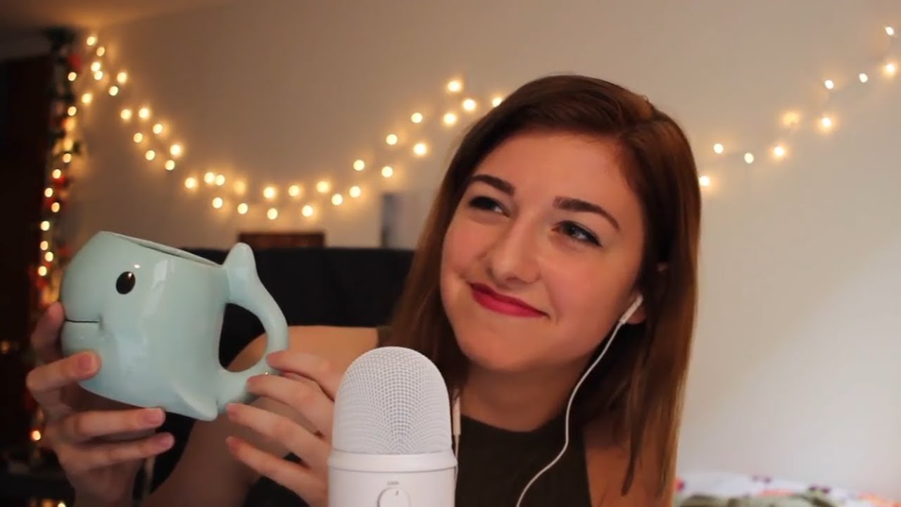 [ASMR] Mug Tapping and Talking (whispered)