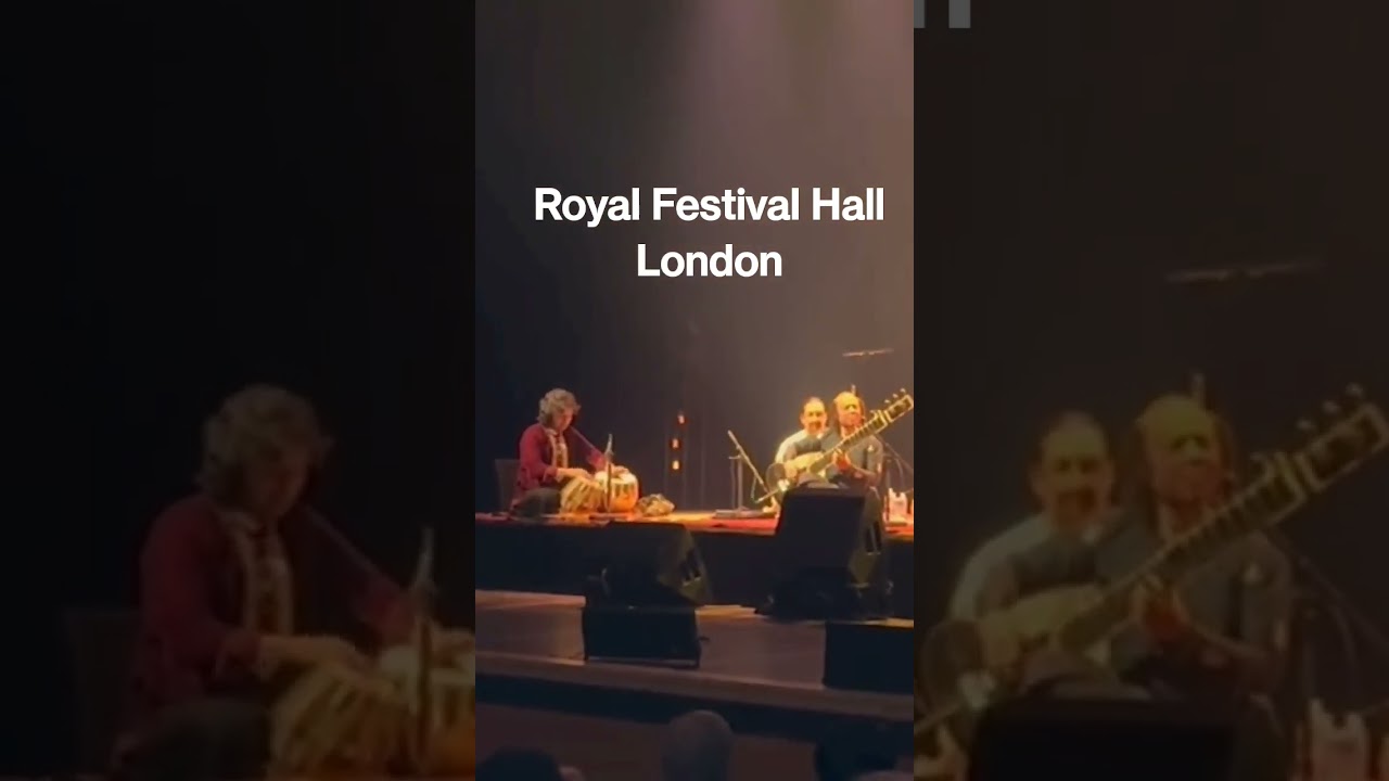 Shariq Mustafa - Royal Festival Hall, London | Ustad Nishat Khan | Ustad Irshad Khan #london #tabla