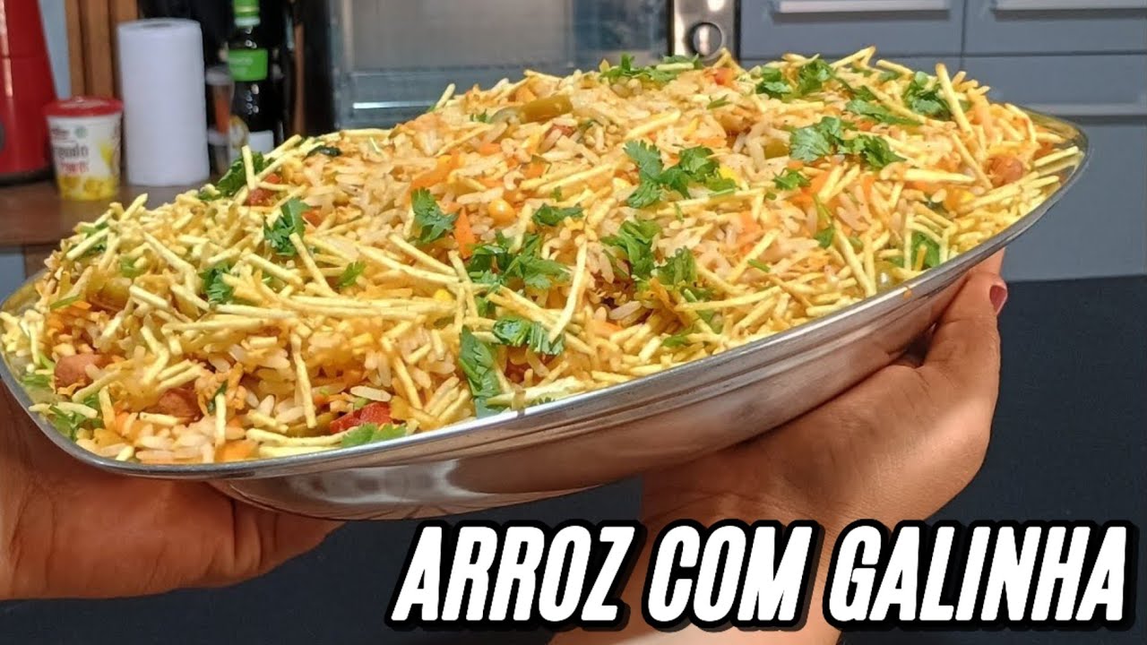 FAZ HOJE MESMO 😱 O MELHOR ARROZ COM GALINHA QUE VOCÊ JÁ COMEU | FÁCIL E RÁPIDO DE FAZER!