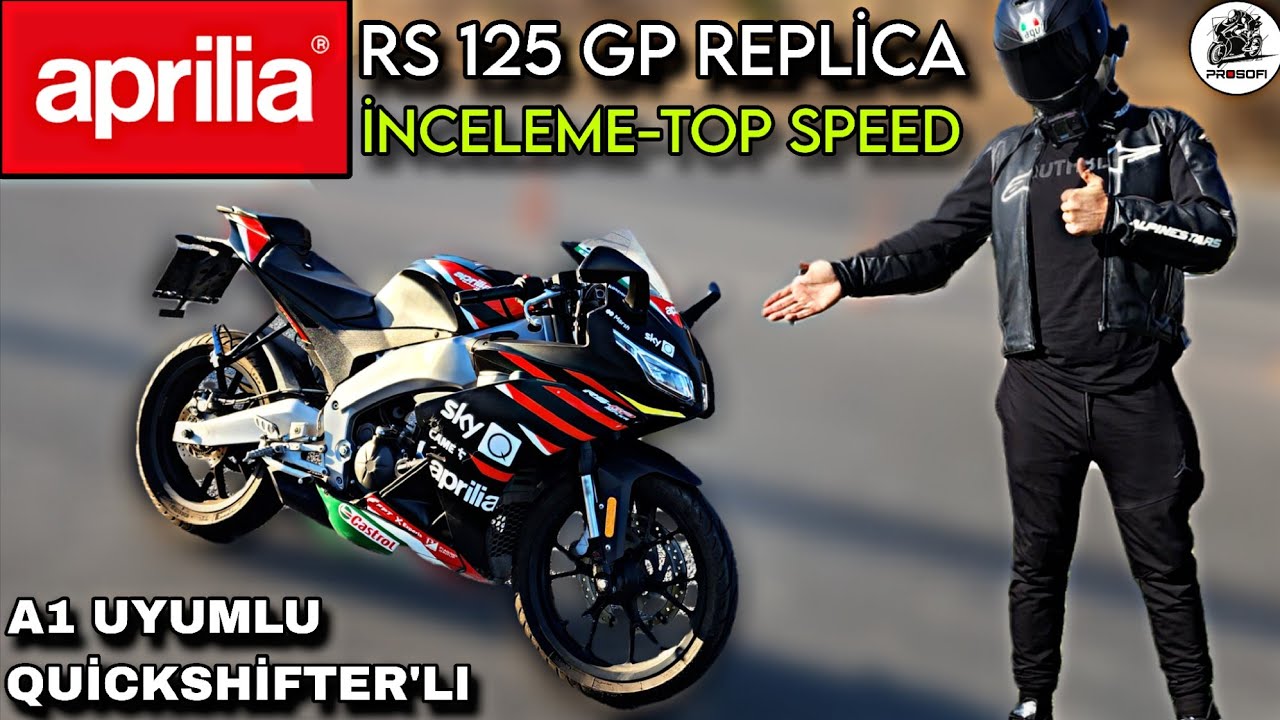 125cc KRALI MI ? APRİLİA RS125 GP REPLİCA İNCELEME VE TOP SPEED & R125,GSXR125 TEN İYİ Mİ? ALINIR MI