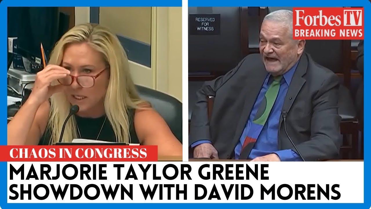 Marjorie Taylor Greene Rips Into Dr. David Morens. 