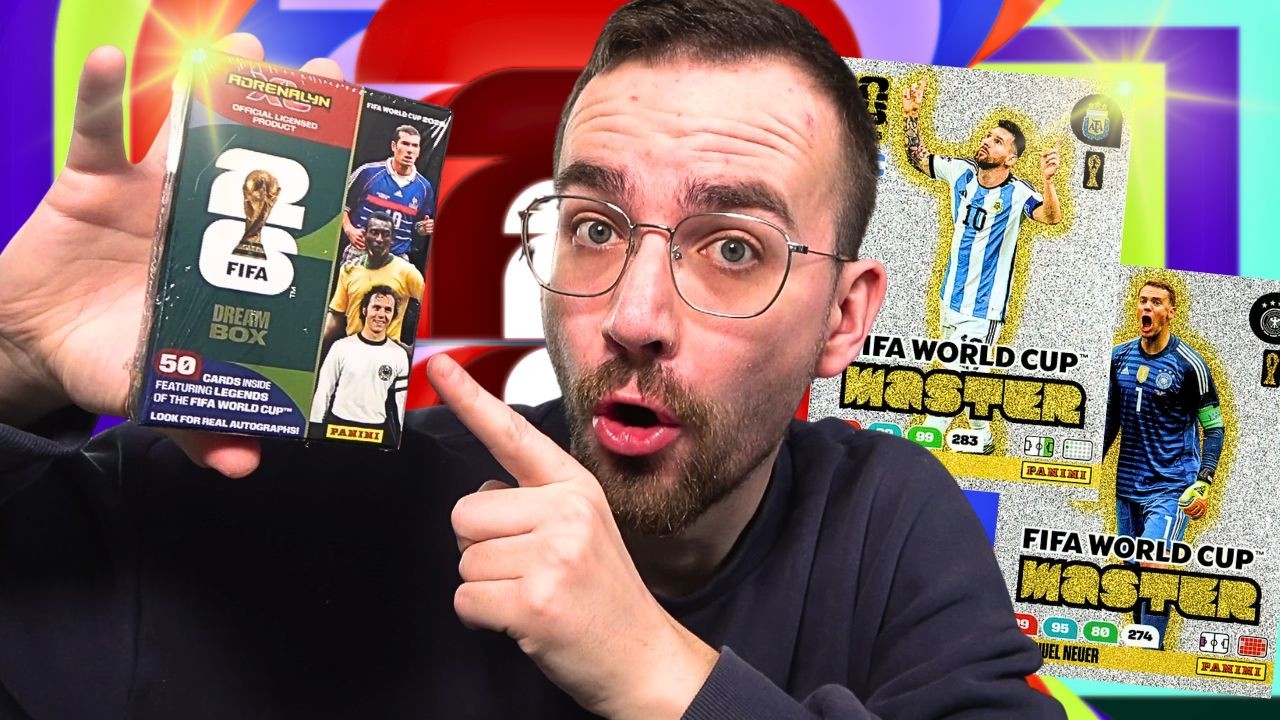 WOW! WAS FÜR EINE BOX! 😱🔥 DREAM BOX mit LEGENDS !! Panini FIFA WORLD CUP 2026 Adrenalyn XL